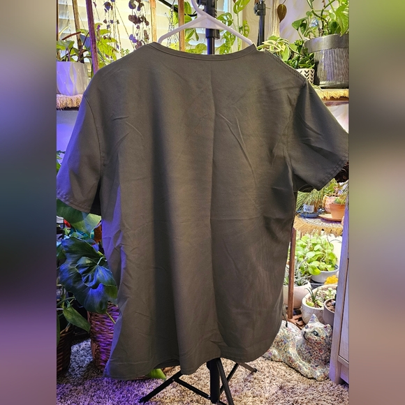 Med couture olive jogger scrub set - Picture 2 of 8